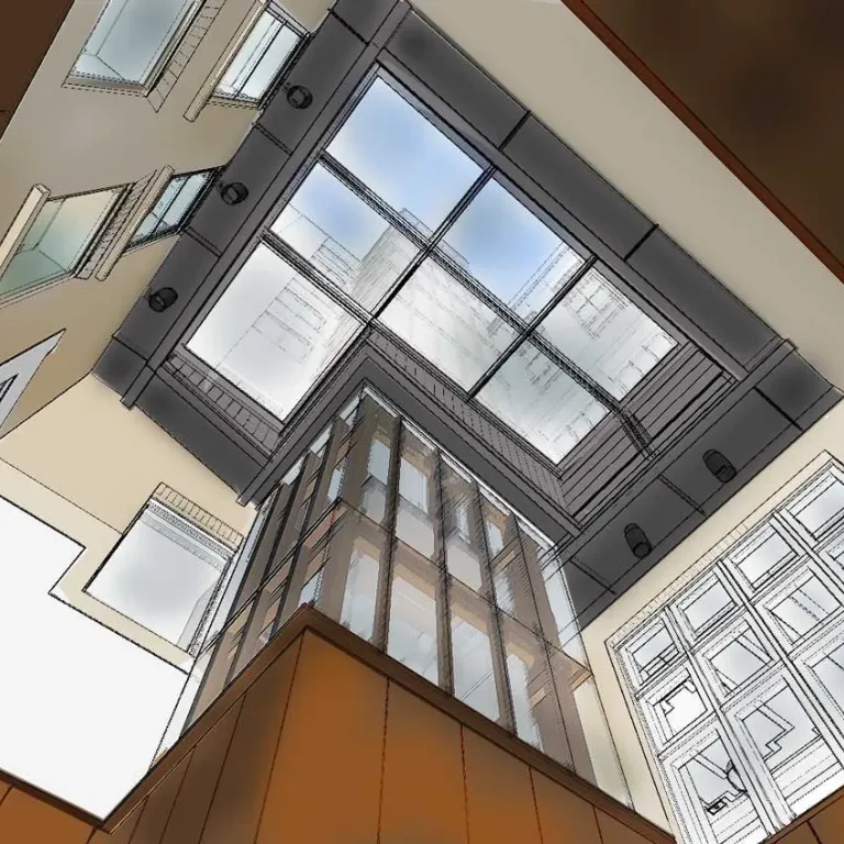 render of building