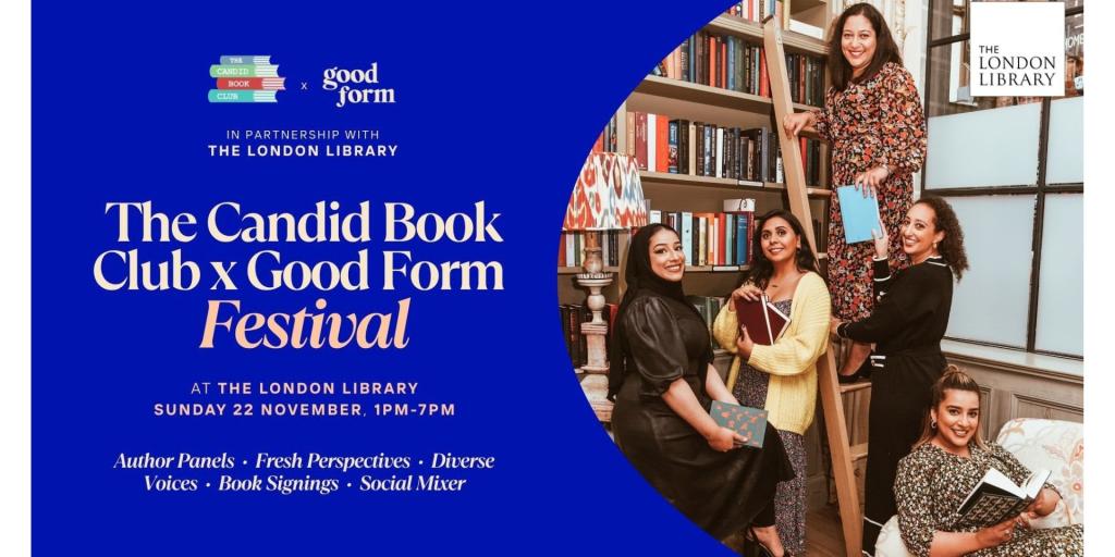 The Candid Book Club x Good Form Festival at The London Library
