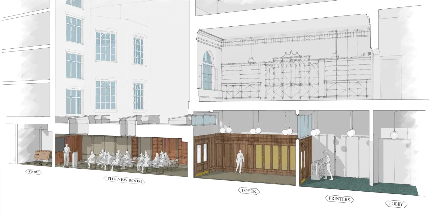 Render of building
