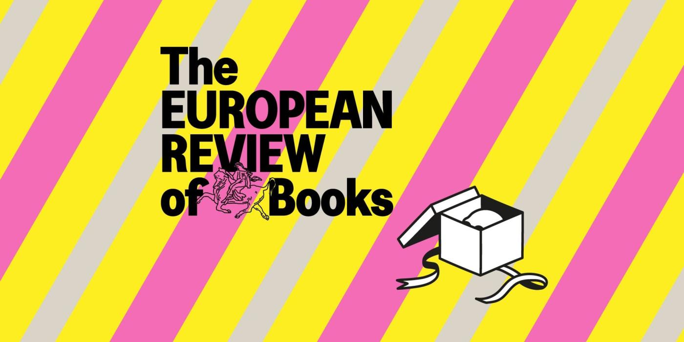 yellow and pink lined background with 'The European review of books' written