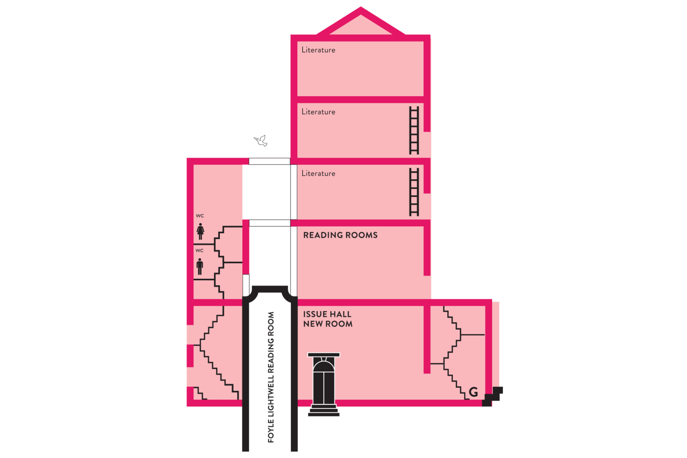 St James's Building floorplan